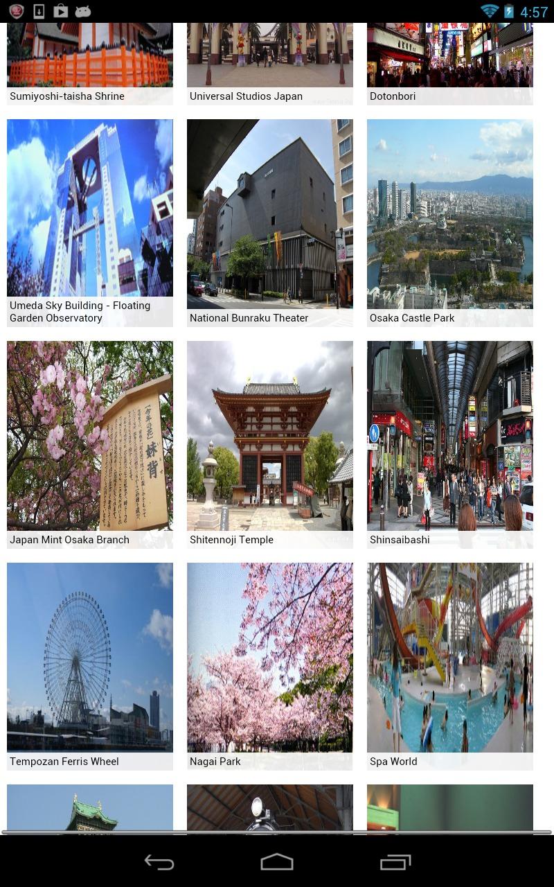 Osaka Offline Travel Guide Screen 3