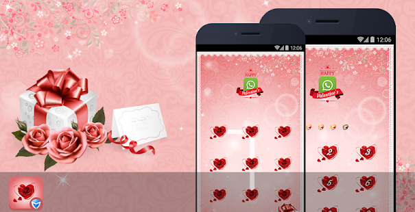 Download AppLock Theme - Love Roses APK