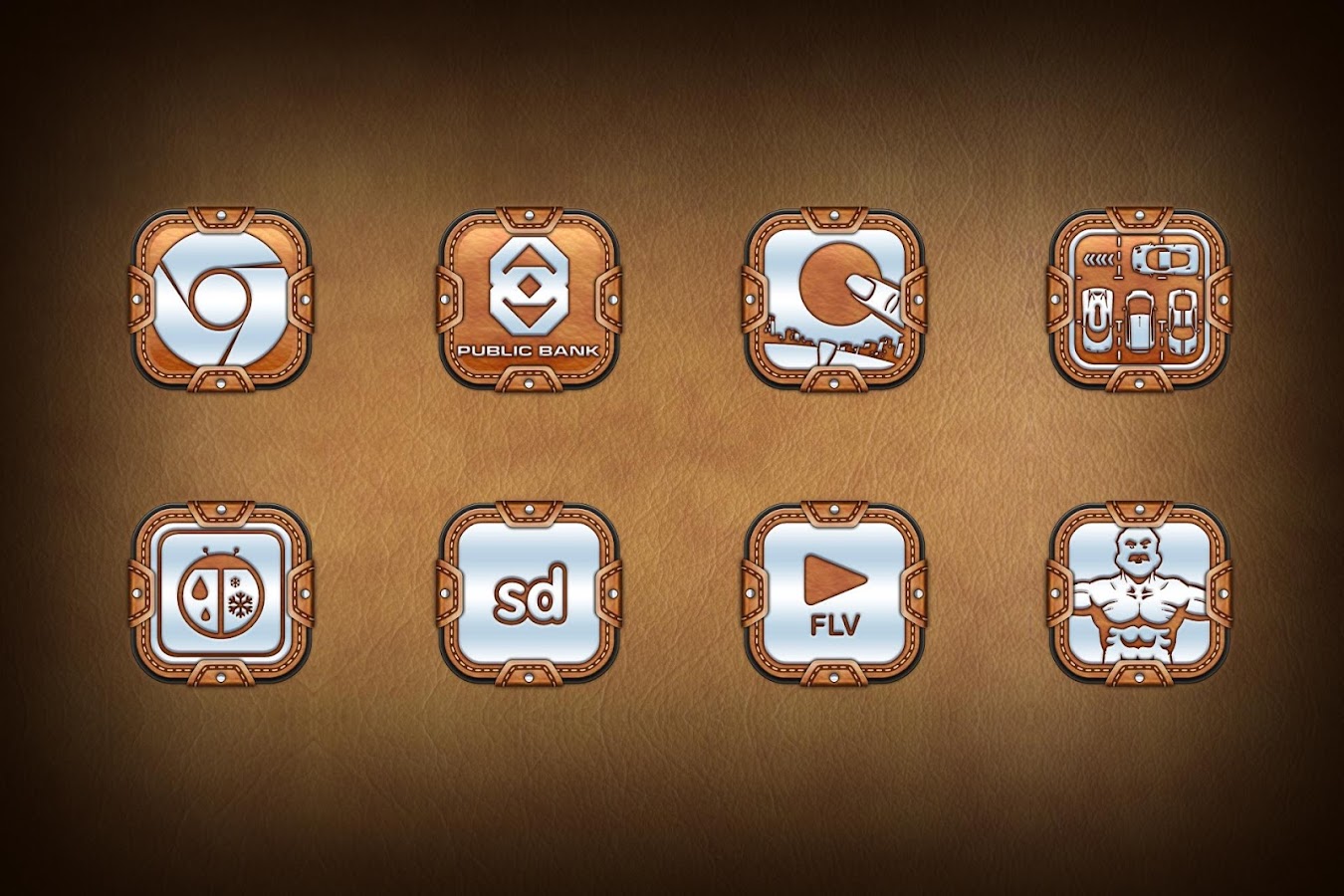 Leather Pouch Theme Next Go v1.3.0