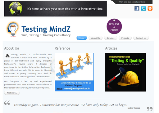 Testing MindZ- mind Work