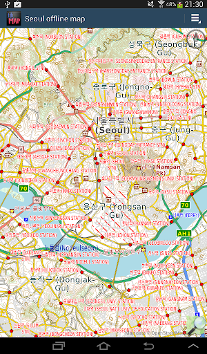 【免費旅遊App】Seoul offline map-APP點子