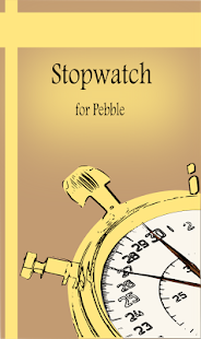 Stopwatch for Pebble