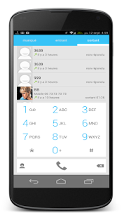 ExDialer theme KitKat 4.4