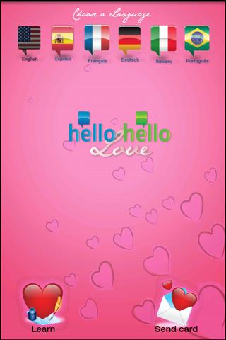 Hello-Hello Love (Phone) Screen 1