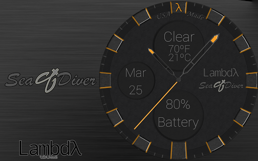 Lambdλ™ Sea Diver Watch Face