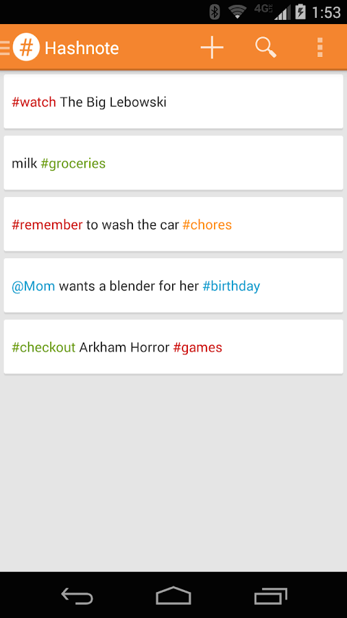    Hashnote- screenshot  
