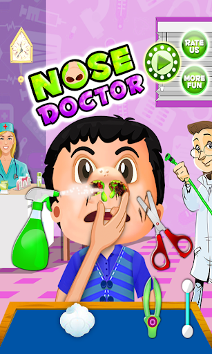 Nose Doctor - Hospital Games