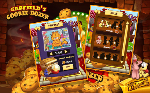 Garfield Cookie Dozer (Unlimited Coins & Power Up)