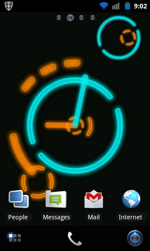 NeonGears Live Wallpaper Full Screen 2