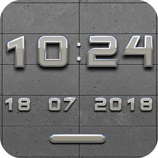 BRICK Digital Clock Widget LOGO-APP點子