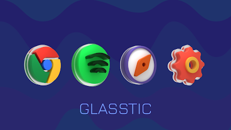 Glasstic 3D Icon Pack 1