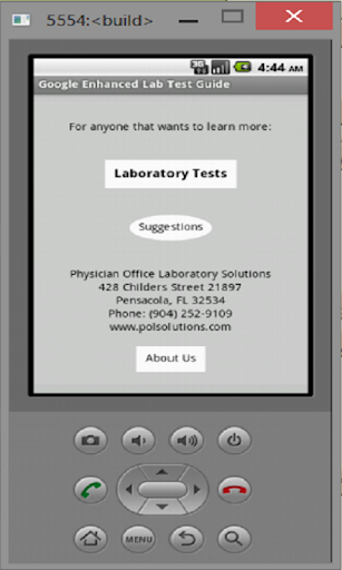 Google Enhanced Lab Test Guide