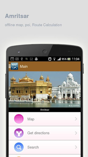 Amritsar Map offline