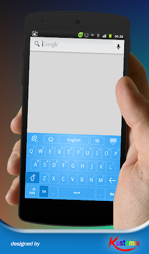 【免費個人化App】Light Blue Keyboard-APP點子