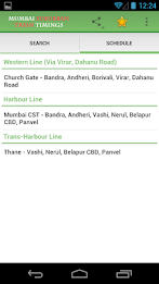 Mumbai Suburban Train Timings poster 4