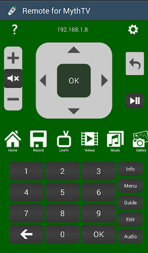 Remote for MythTV