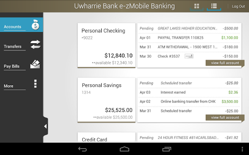 【免費財經App】Uwharrie Bank e-zMobile-APP點子