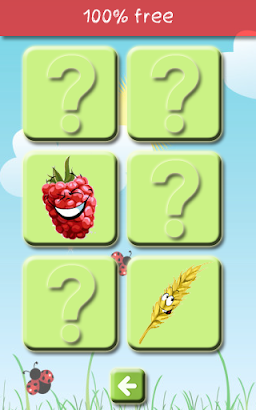 Match up Fruits & Vegetables screenshot