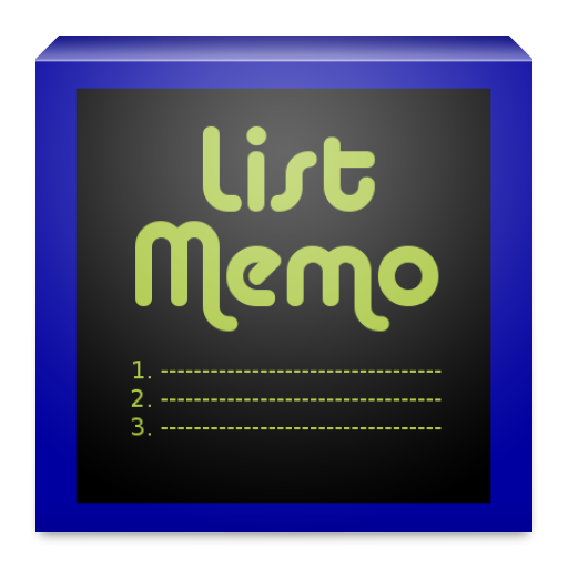 List Memo Blue