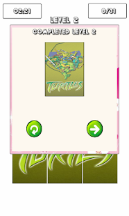 Ninja Turtles Puzzle Game