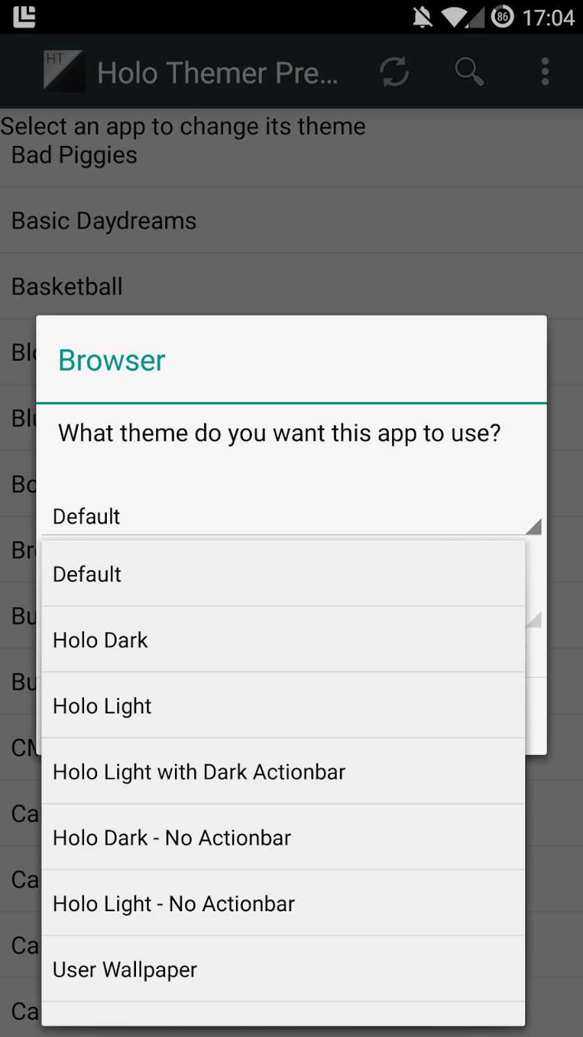 Holo Themer Premium Screen 1