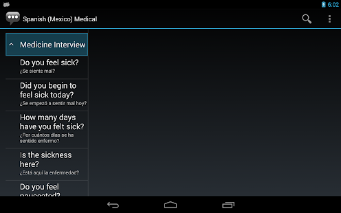 Spanish (Mexico) Medical Phrases - Works offline(圖5)-速報App
