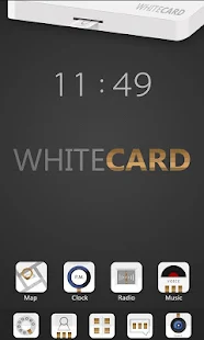 WHITECARD GO Launcher Theme(圖2)-速報App