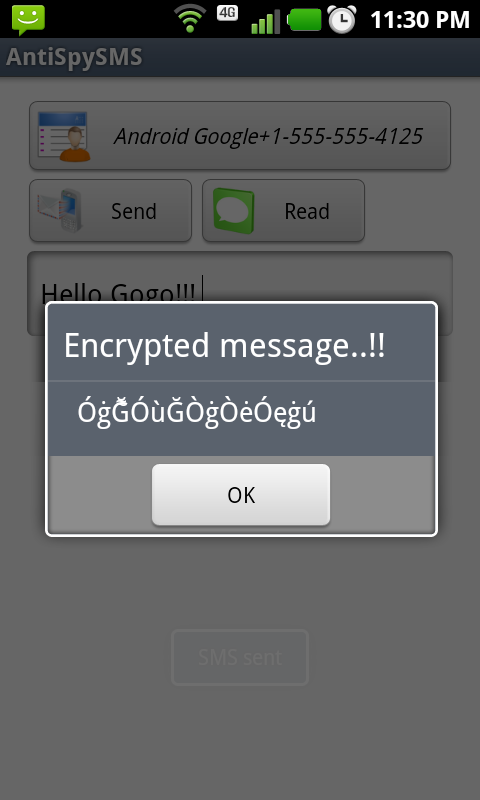 Anti Spy SMS Screen 3