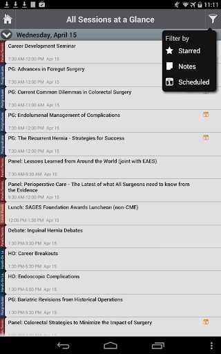 【免費生產應用App】SAGES 2015 Annual Meeting-APP點子