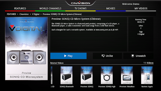 Free Download Cinavision TV APK for PC
