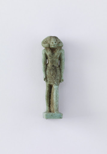 Standing figure of the deity Khnum