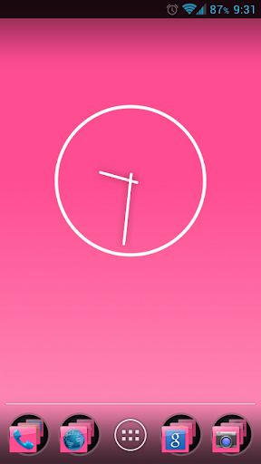 Pink Sky Square Apex Theme