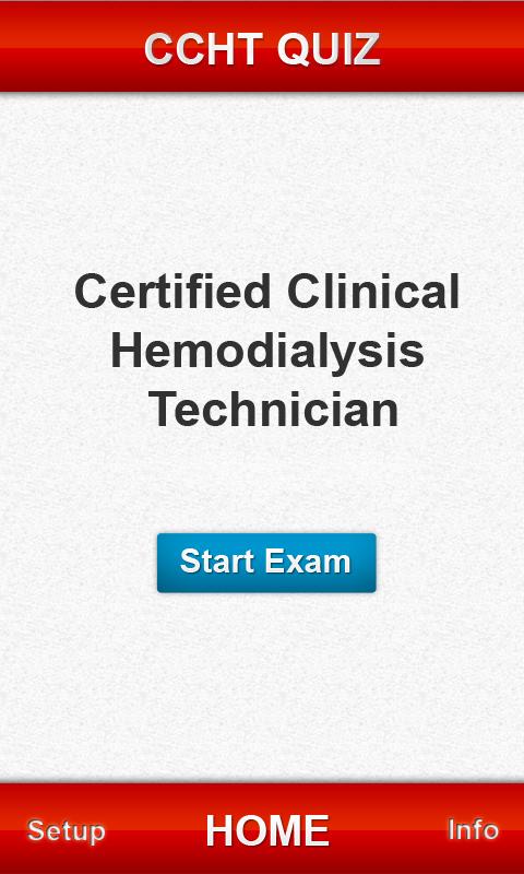 CCHT QUIZ Screen 1