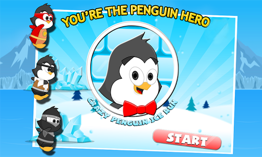 Crazy Penguin Ice Run