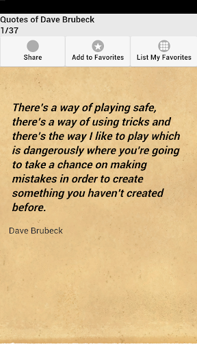 Quotes of Dave Brubeck