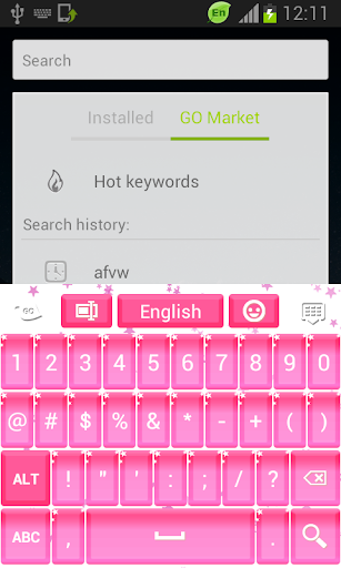 【免費個人化App】粉紅色星鍵盤-APP點子