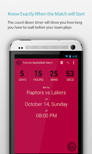 Toronto Basketball Alarm