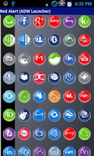 Free Download Red Alert (ADW/Apex Launcher) APK