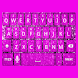 Pink Glitter Keyboard Skin
