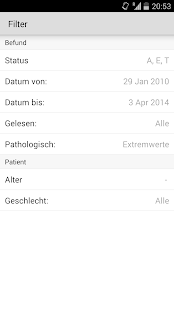 Onlinebefunde Screenshots 6