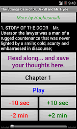 Dr Jekyll and Hyde Listen Read poster 2