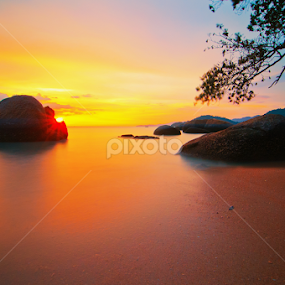 Pantai Bakar Kapor by MOHD NOOR FAKARRUDDIN ABDULLAH - Landscapes Sunsets & Sunrises