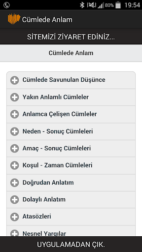 Cümlede Anlam