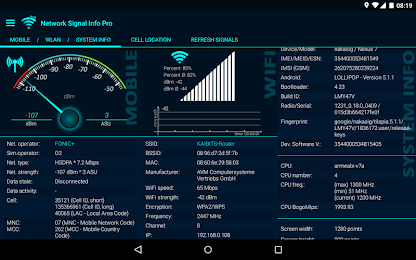 Network Signal Info Pro 9