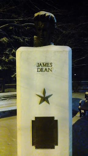 James Dean Memorial Bust
