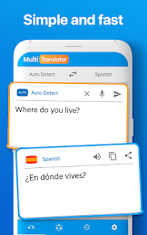 Multi language Translator Text 3
