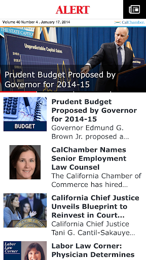 【免費新聞App】CalChamber Alert-APP點子