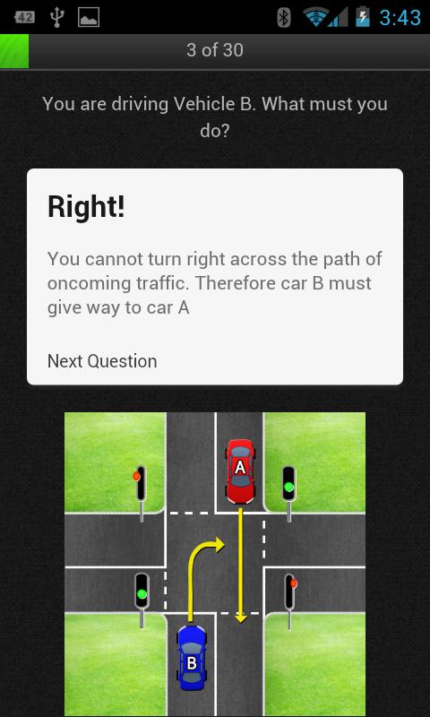 Drivers Learners Test Qld
