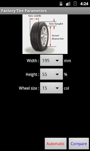 Tire Comparator