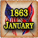 1863 Jan Am Civil War Gazette logo